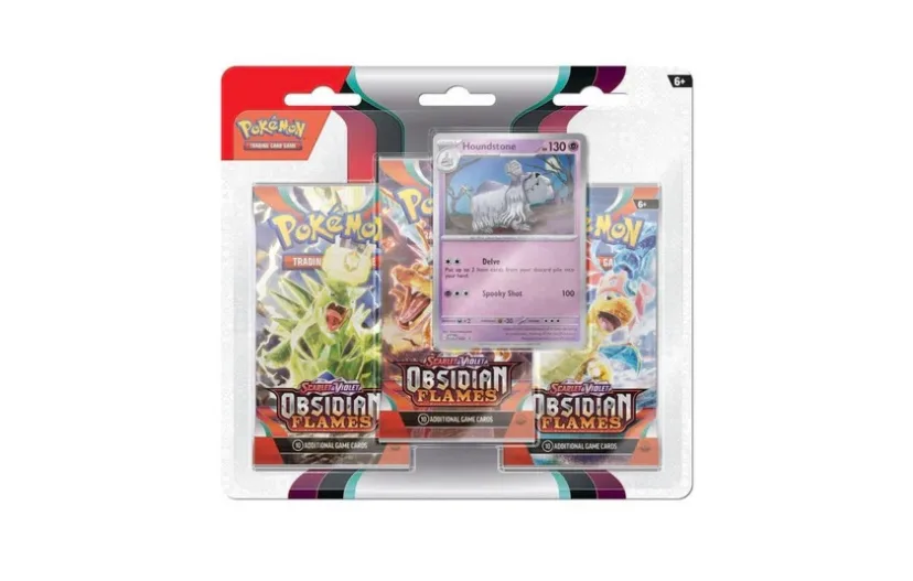 Pokémon Obsidian Flames 3-Pack Booster Pack thumbnail