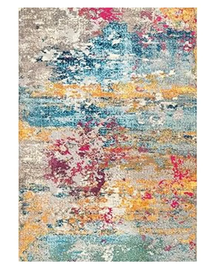 NEW! Abstract Area Rug image indicator(3)