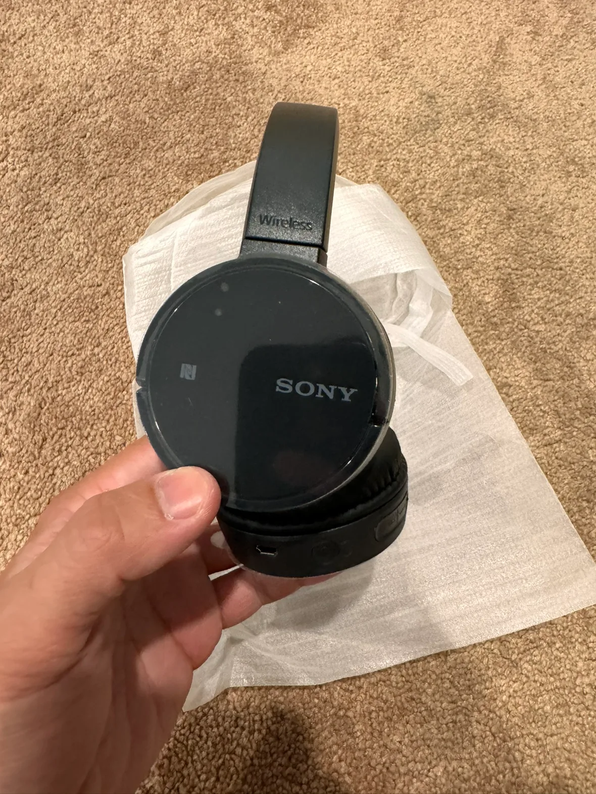 Sony WH-CH500 Wireless Headphones thumbnail