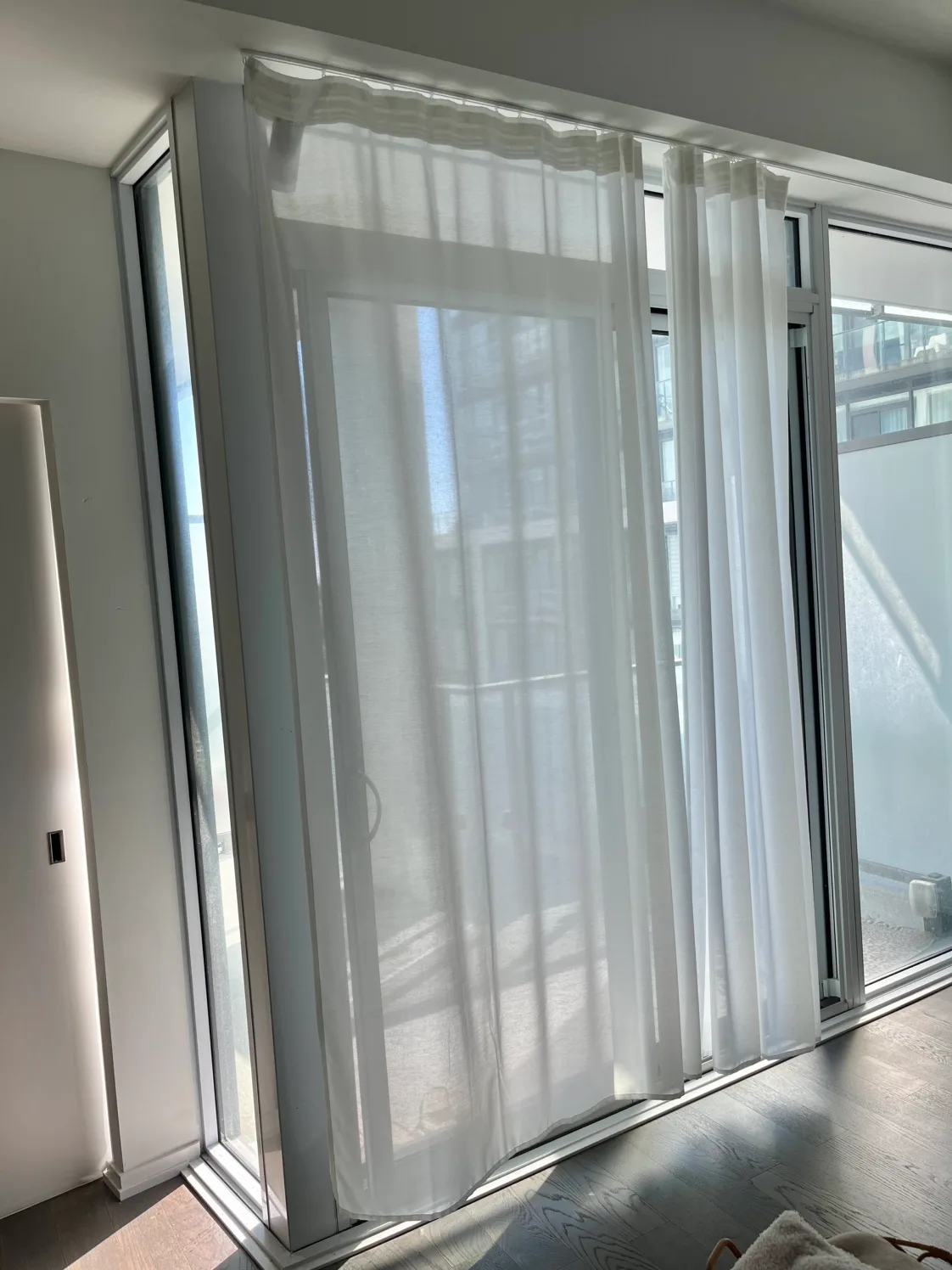 White Sheer Curtains thumbnail