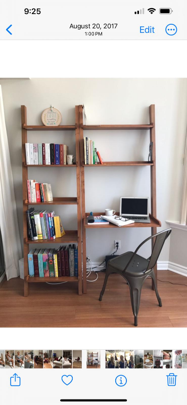 Ladder Shelf Desk - photo 2