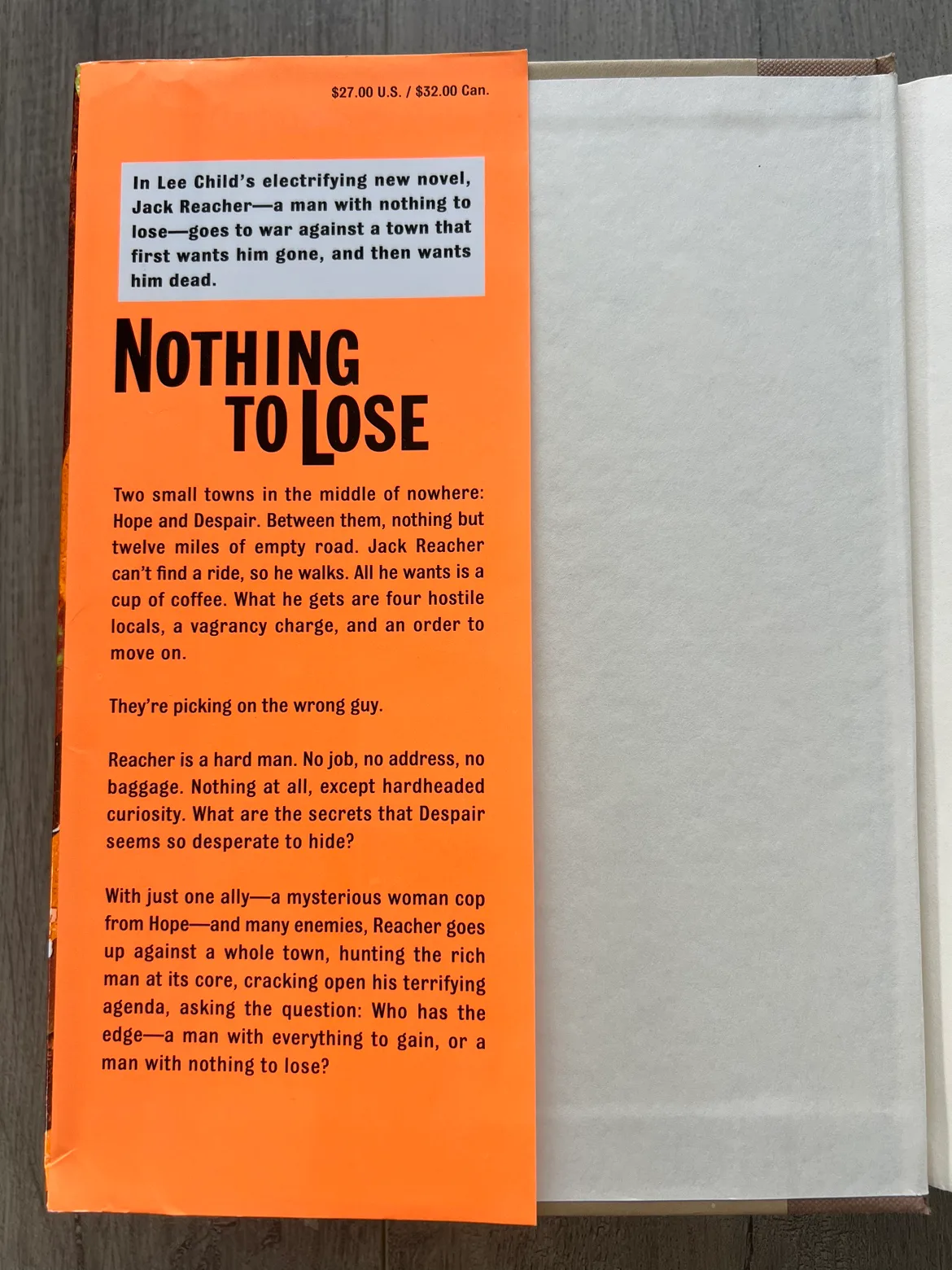 Lee Child Book  - Nothing to Lose image indicator(5)