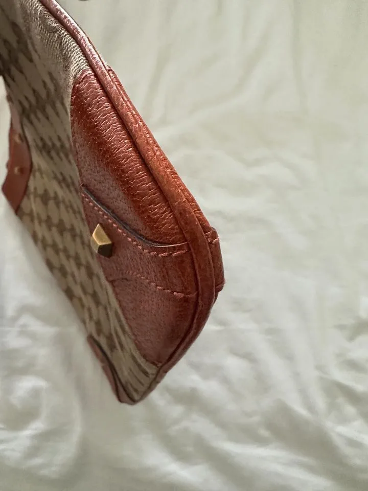 Authentic Gucci GG Monogram Crossbody Bag image indicator(8)