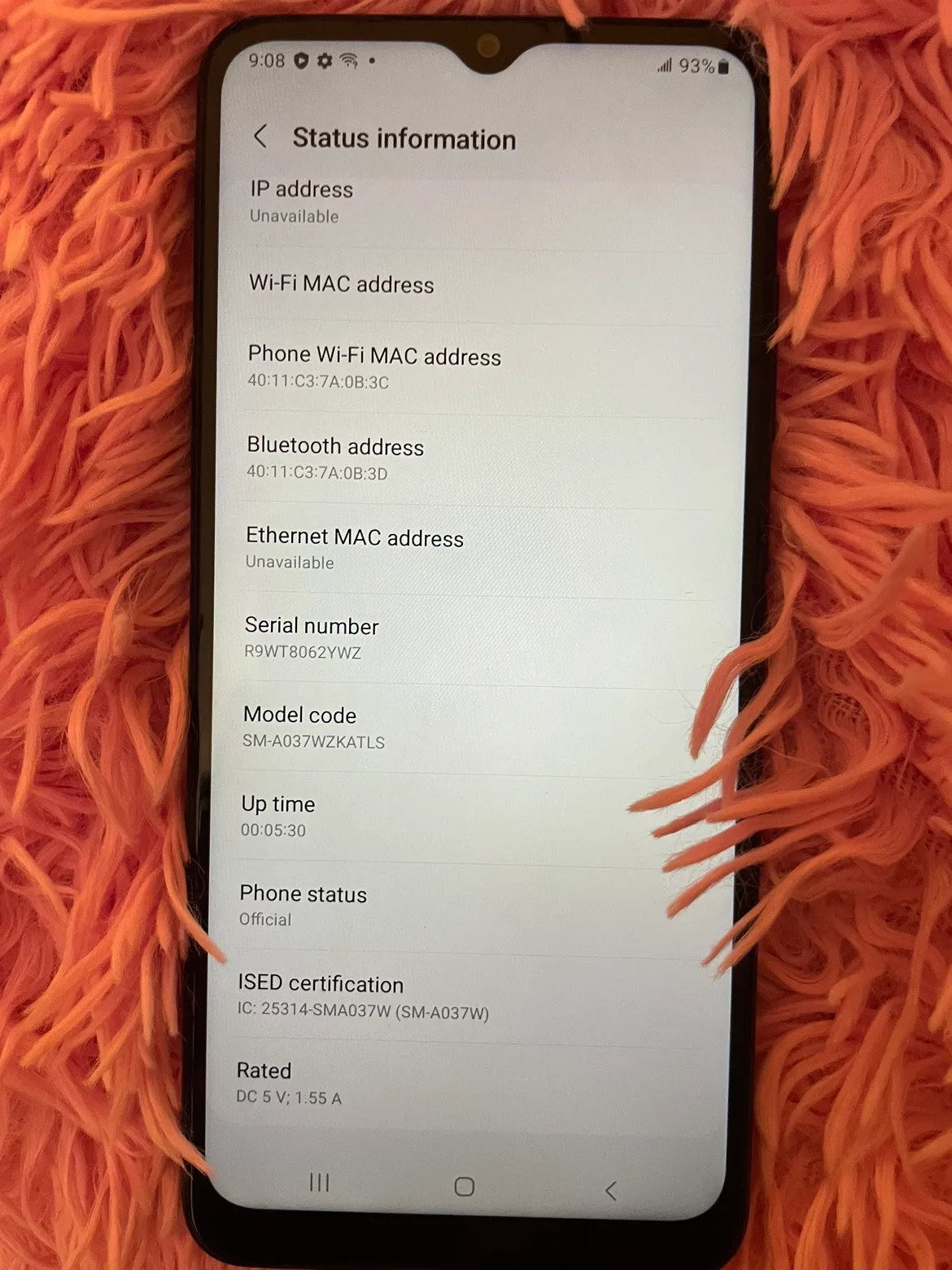 Samsung Galaxy A32 5G image indicator(4)
