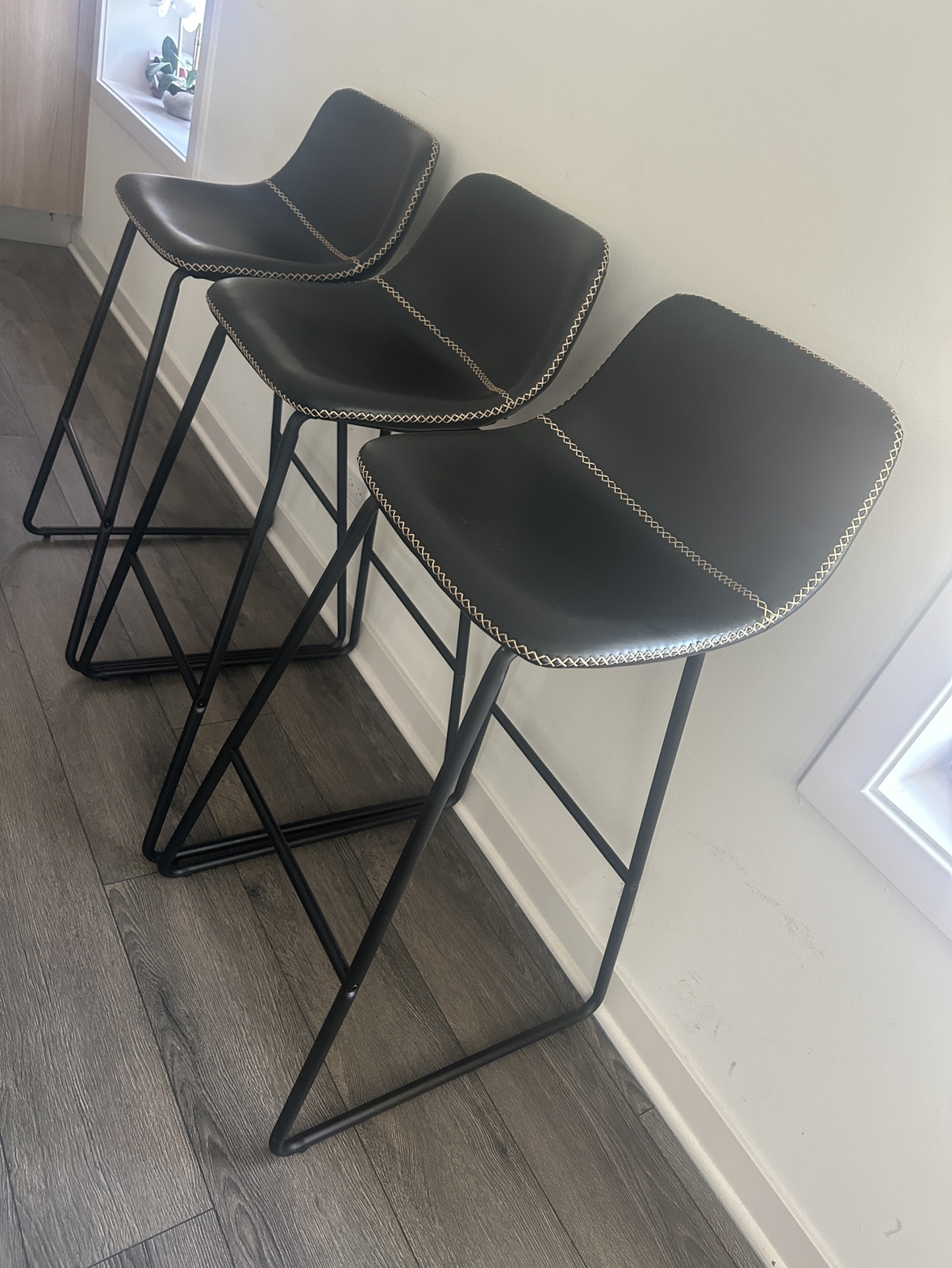 Black Counter Height Bar Stools