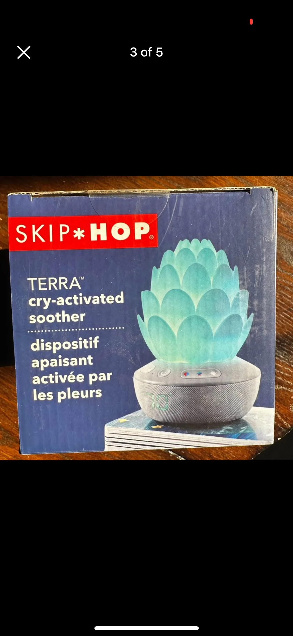 Skip Hop Terra Cry-Activated Soother image indicator(3)