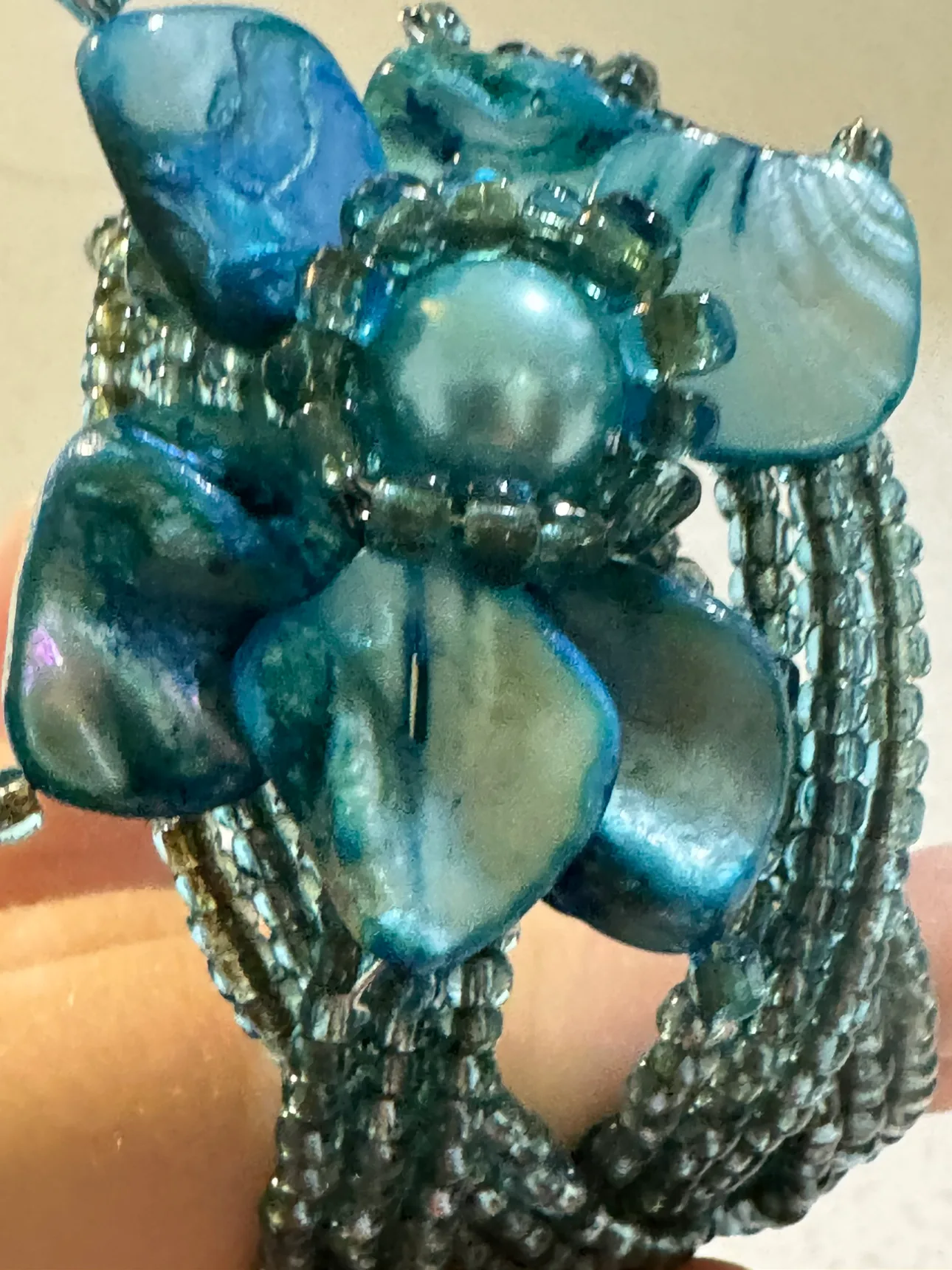 Beaded Clutch and Bracelet image indicator(7)