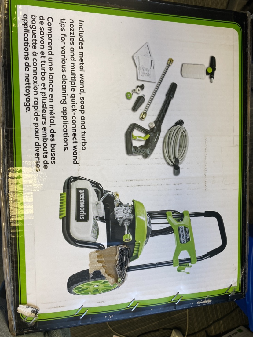 Greenworks 2100 PSI Electric Pressure Washer