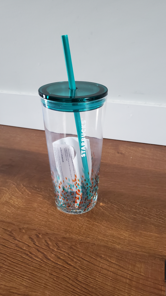Starbucks Tumbler with Straw Brand New
