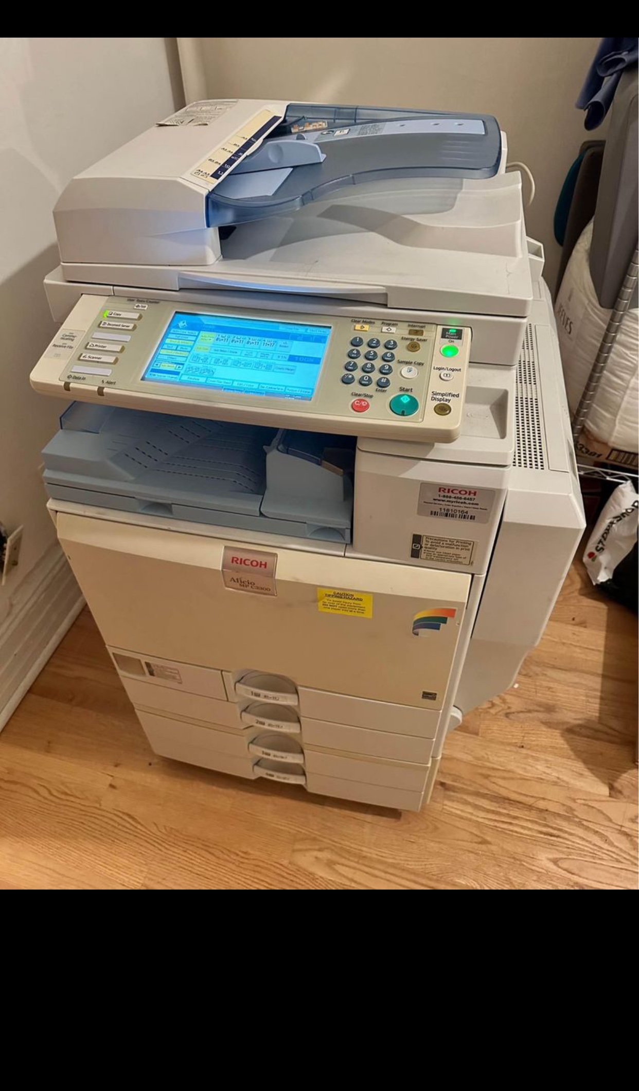 Ricoh Aficio MP C3300 Copier
