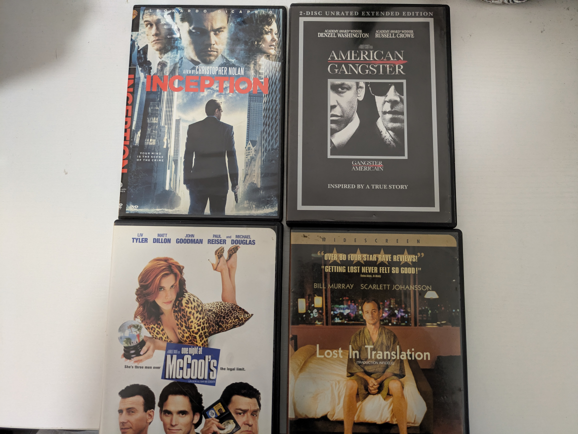 DVDs