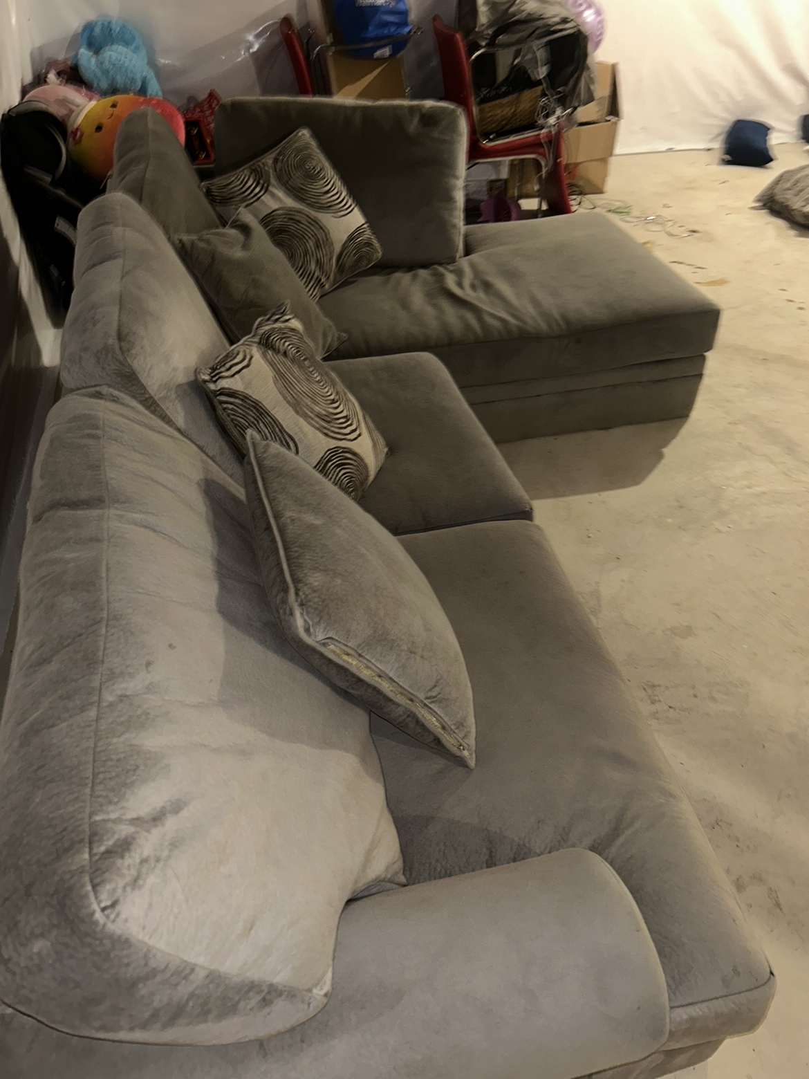 Grey Sectional Sofa - photo 3