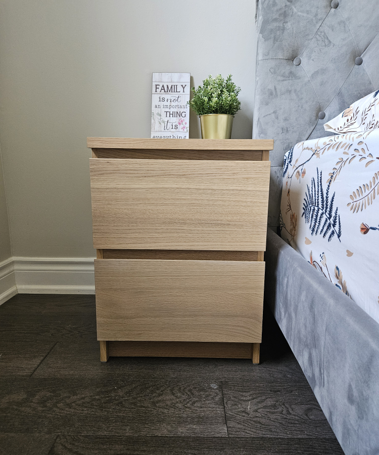 A Two Drawer Nightstand - photo 3