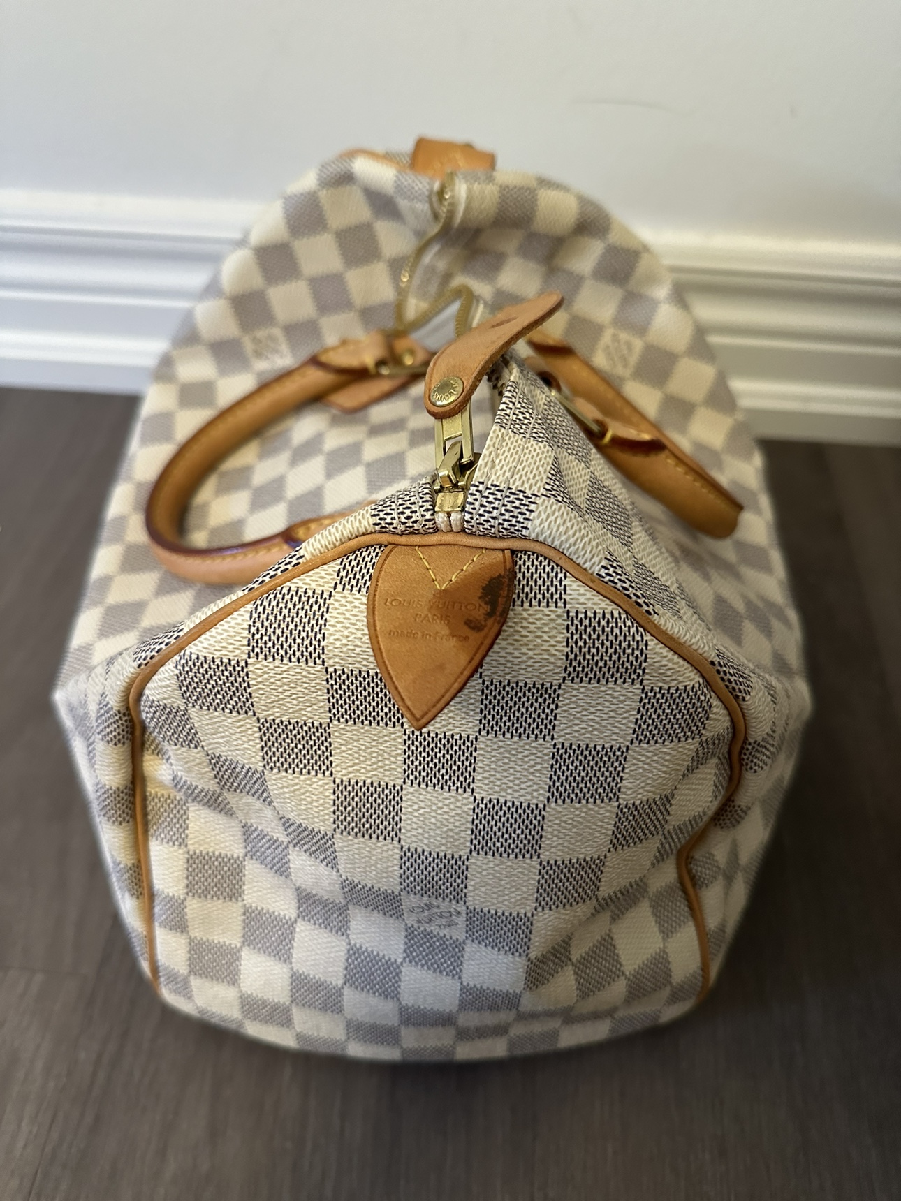 Vintage LOUIS VUITTON Speedy 30 (Damier Azur) - photo 2