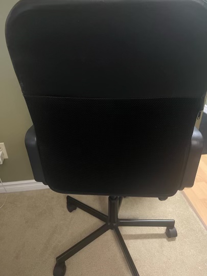 Black office/ computer chair - photo 2