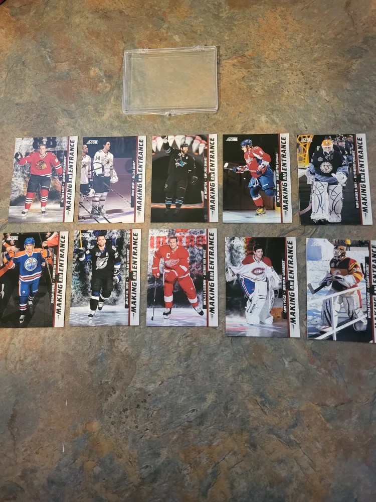Score Hockey Cards .Set of 10 card .5 dollars thumbnail