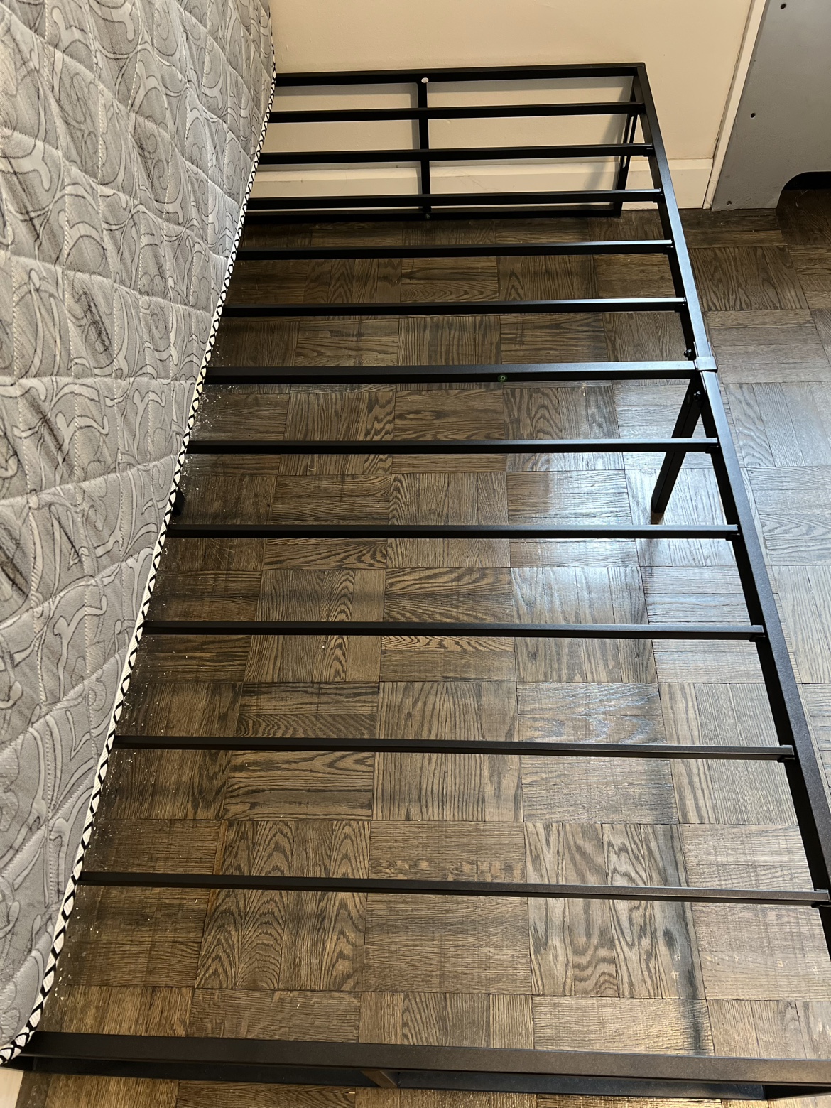 Full-Size Bed Frame & Mattress - photo 2