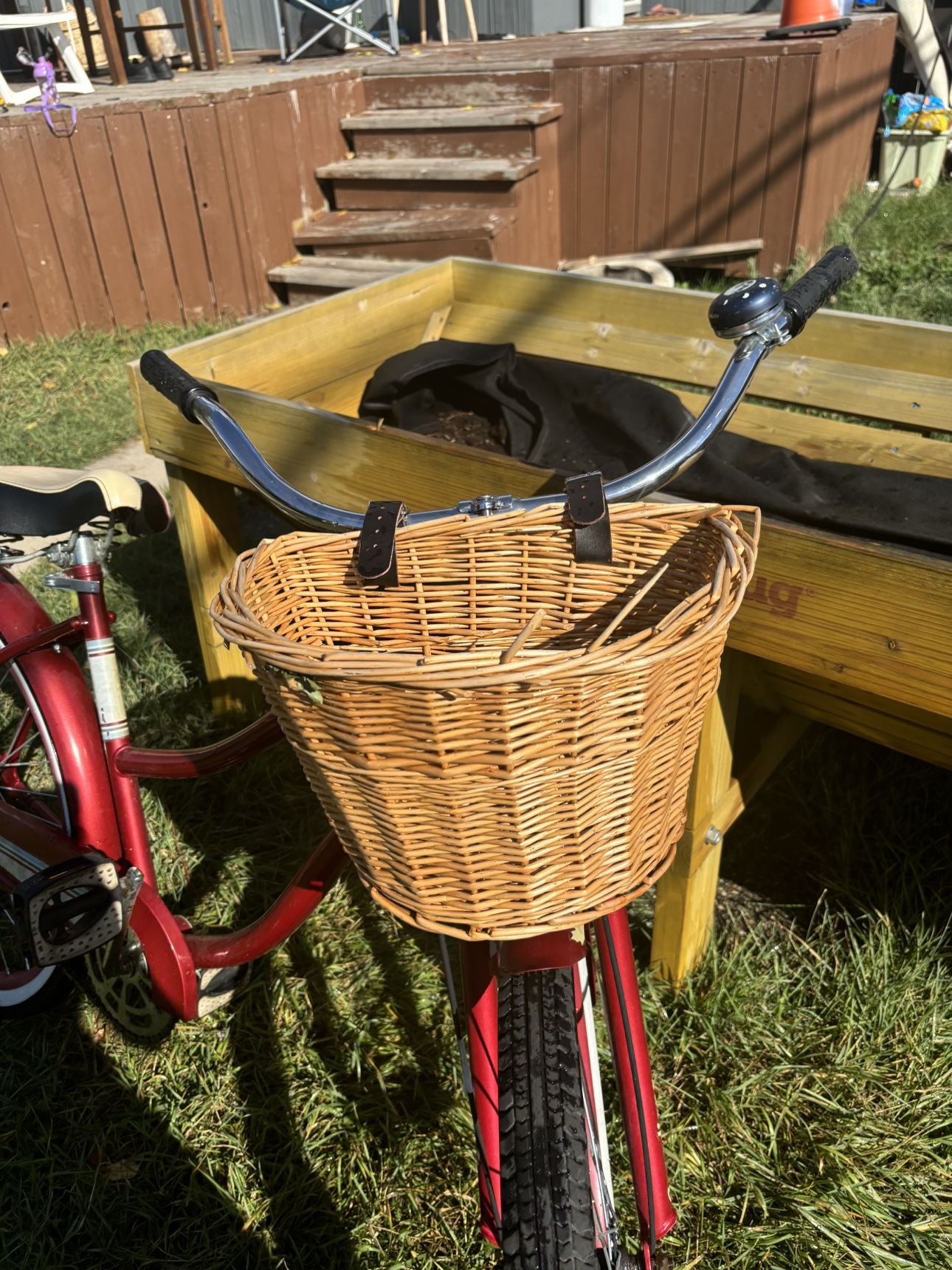 Red Beach Cruiser Bike - beautiful bicycle - photo 5