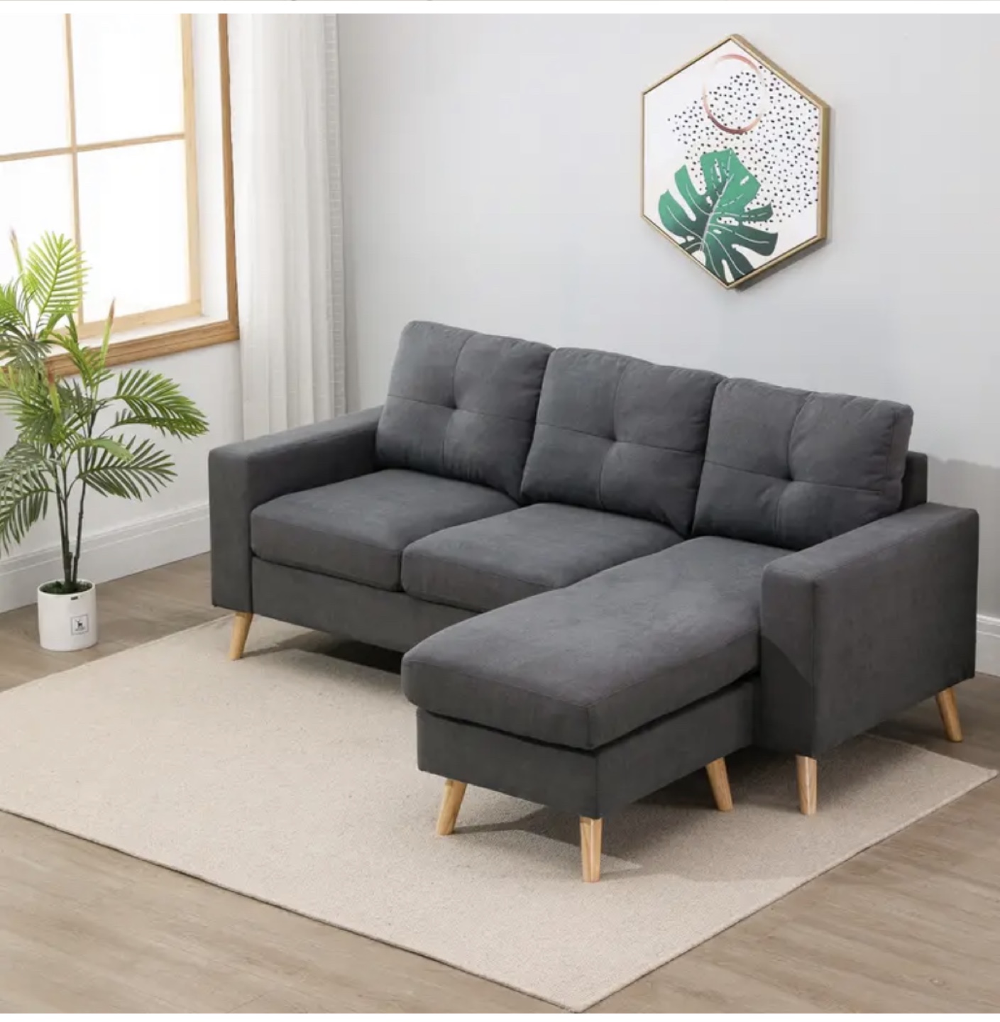 Grey Sectional Sofa