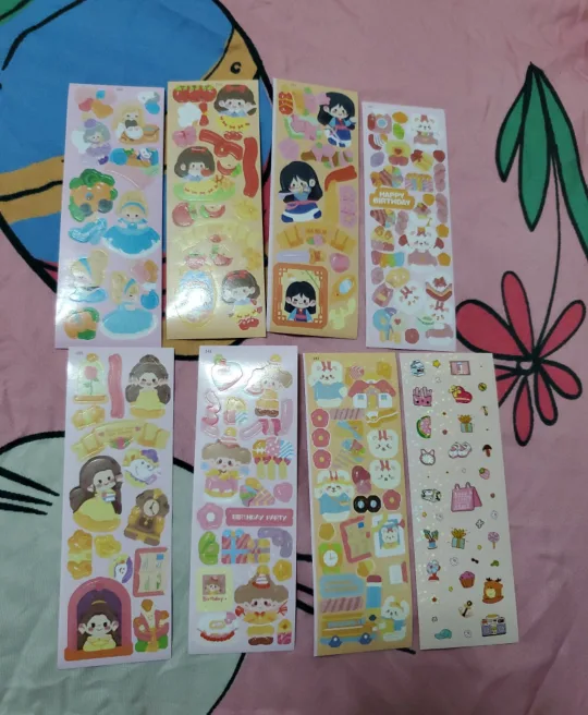 10 Sheets of Kawaii Stickers image indicator(6)