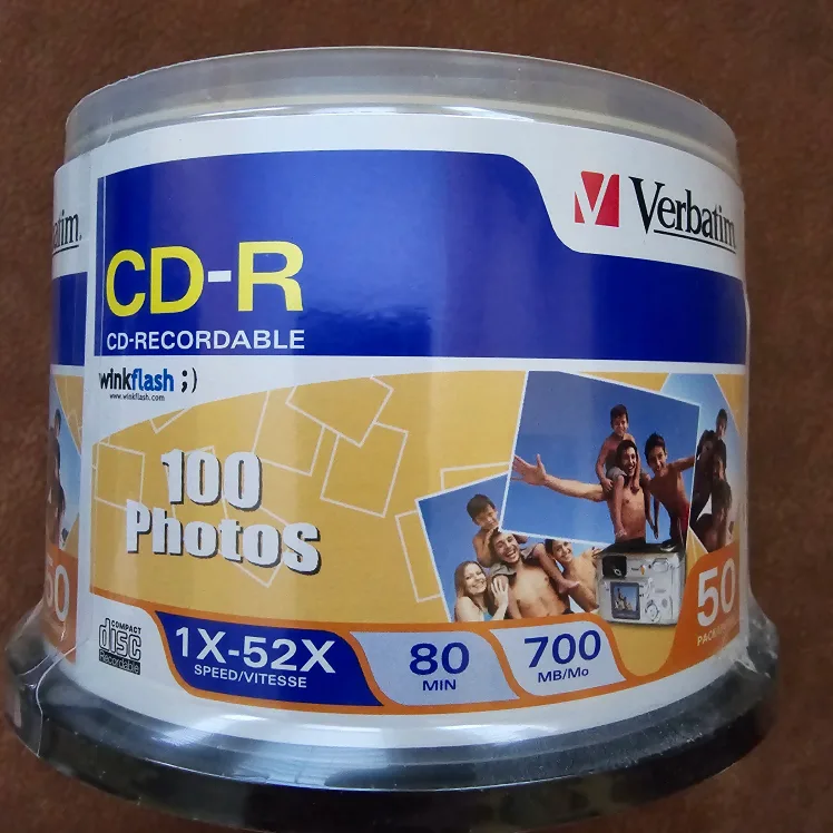 CD-R  50 Pack Disks Sealed Spindle thumbnail