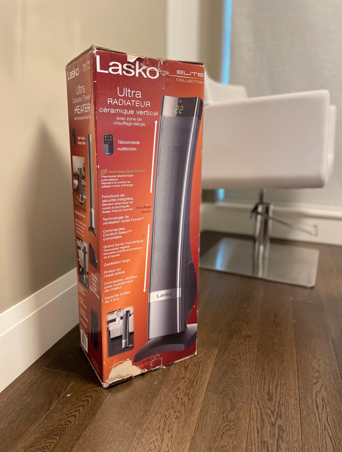 Lasko Ultra Ceramic Tower Heater - photo 3