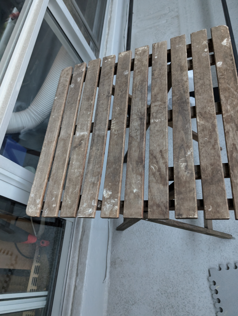 Folding Wooden Table