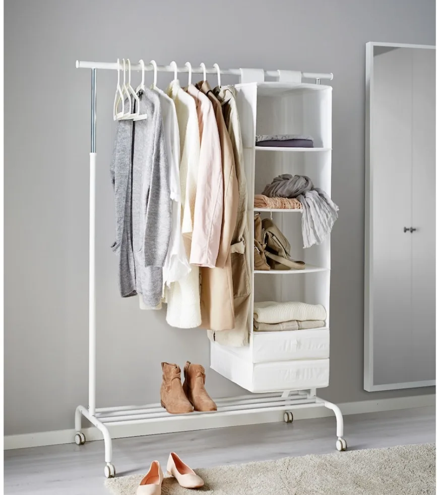 IKEA White Clothing Rack image indicator(2)