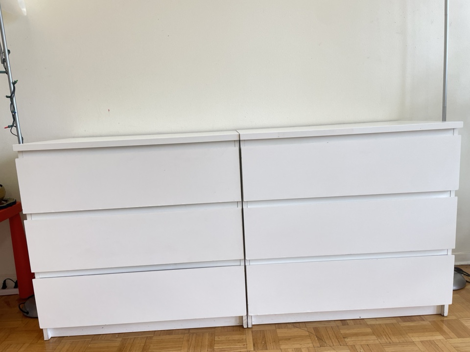 IKEA Malm 2 Dressers