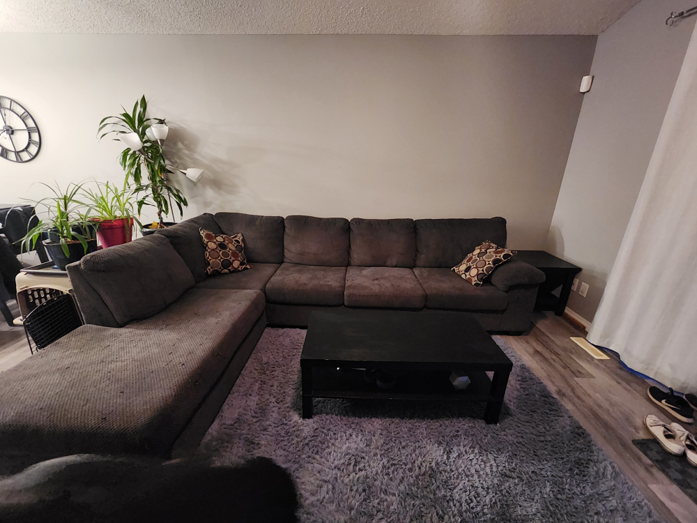 Black End Table and coffee table - photo 3