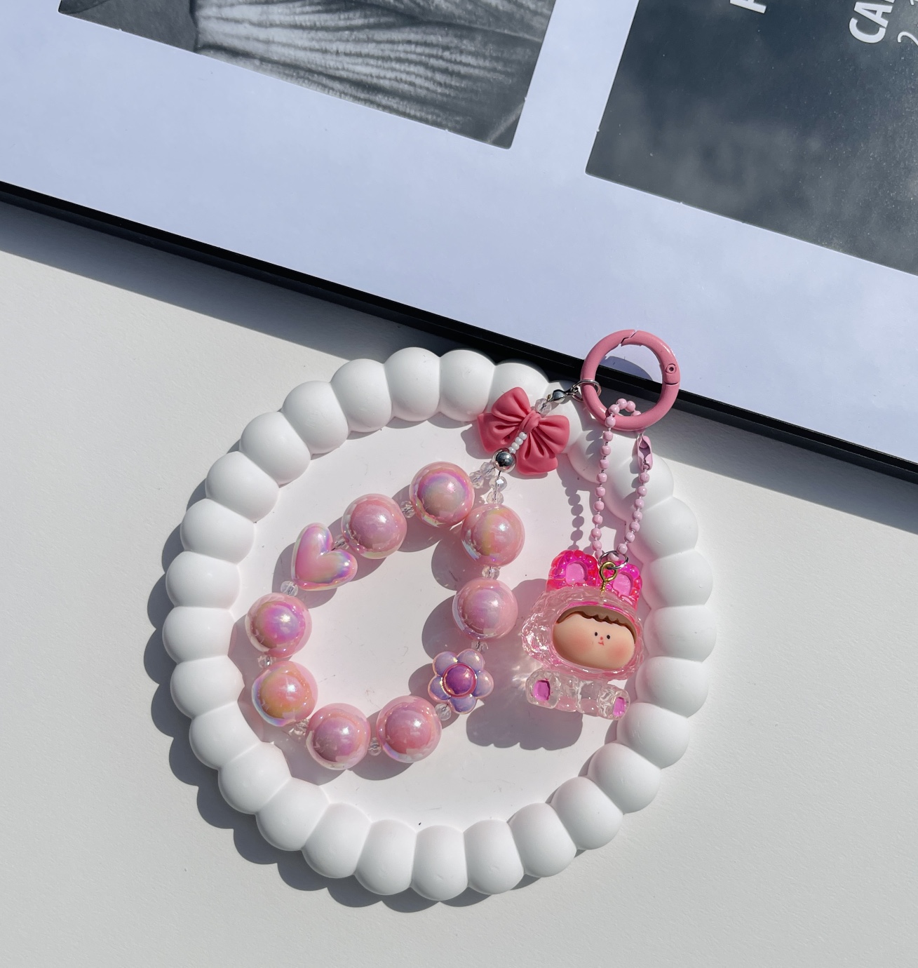 Keychain with Charms