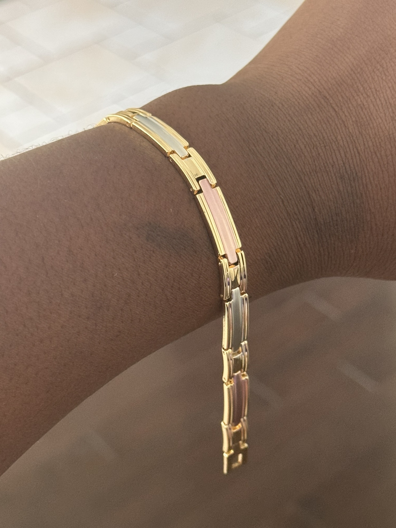 Two-Tone Gold Bracelet