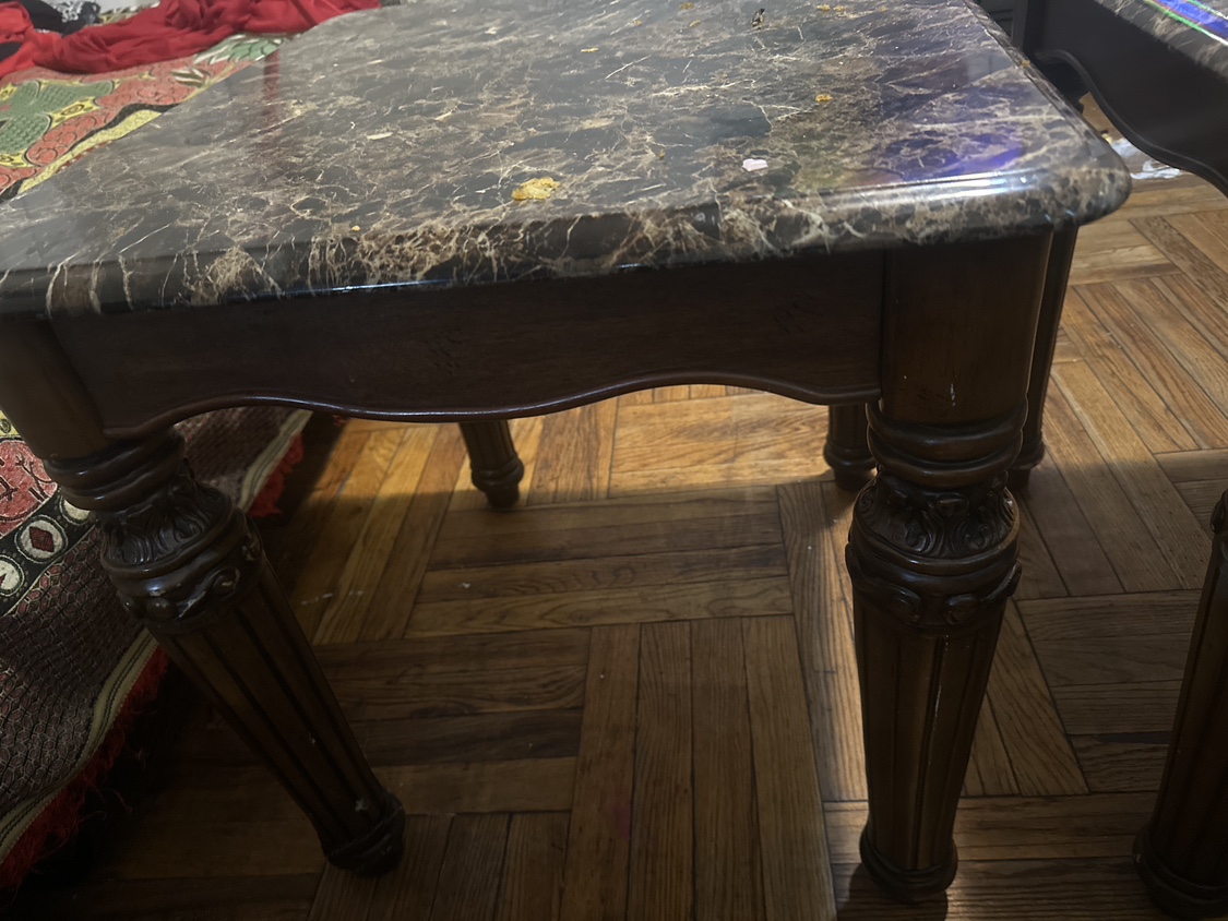 Marble Top End Tables (Set of 2) - photo 3