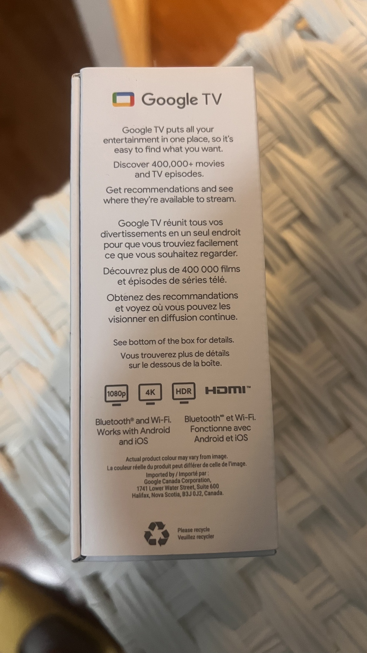 4K Google Chromecast with Google TV - photo 4