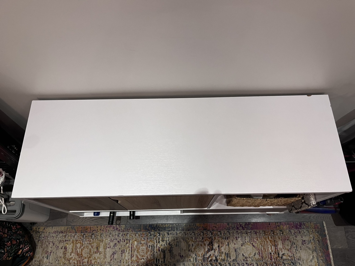 White and Wood Bar Cabinet - photo 2