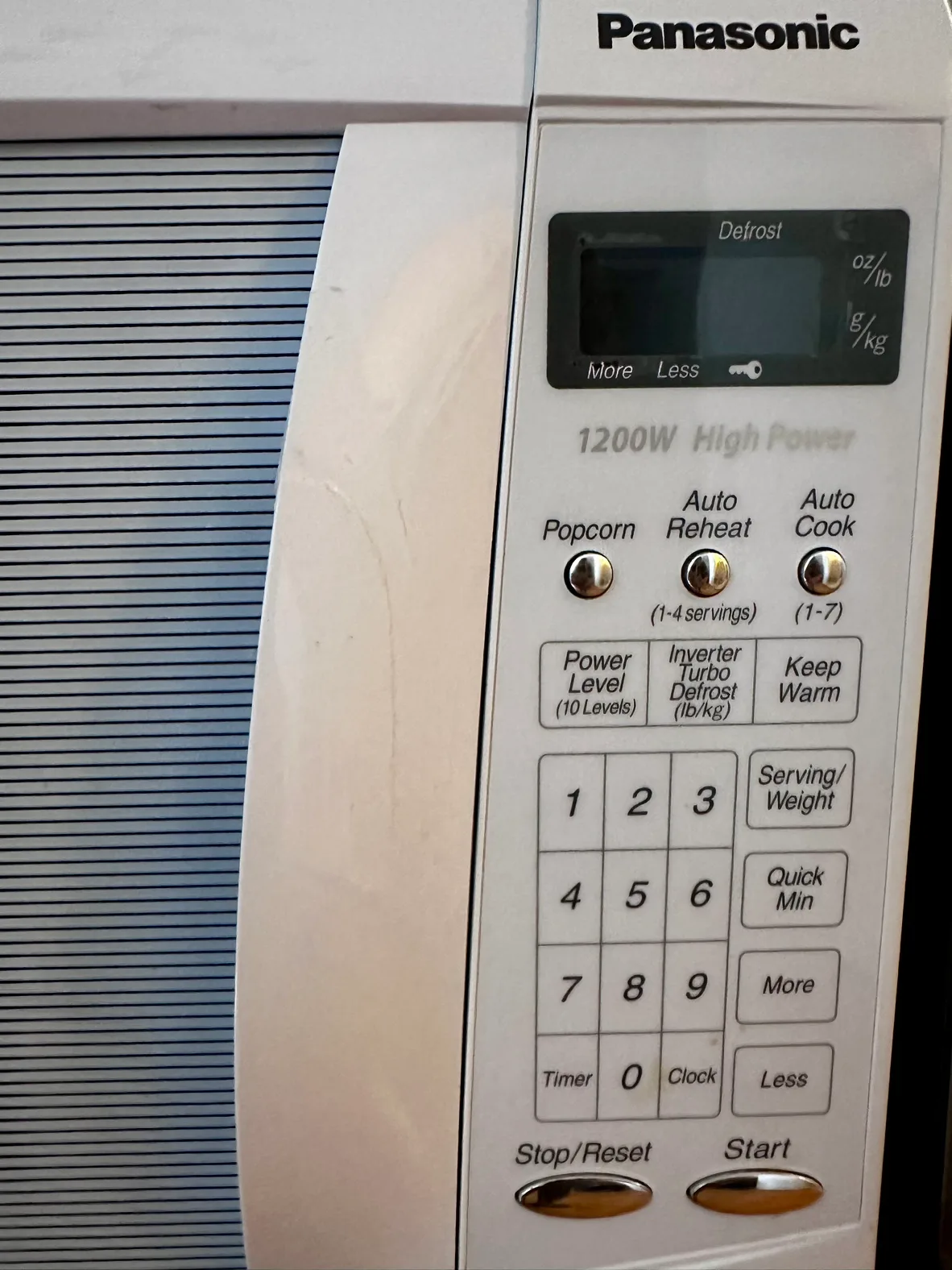 Panasonic Microwave 1200 watt image indicator(6)