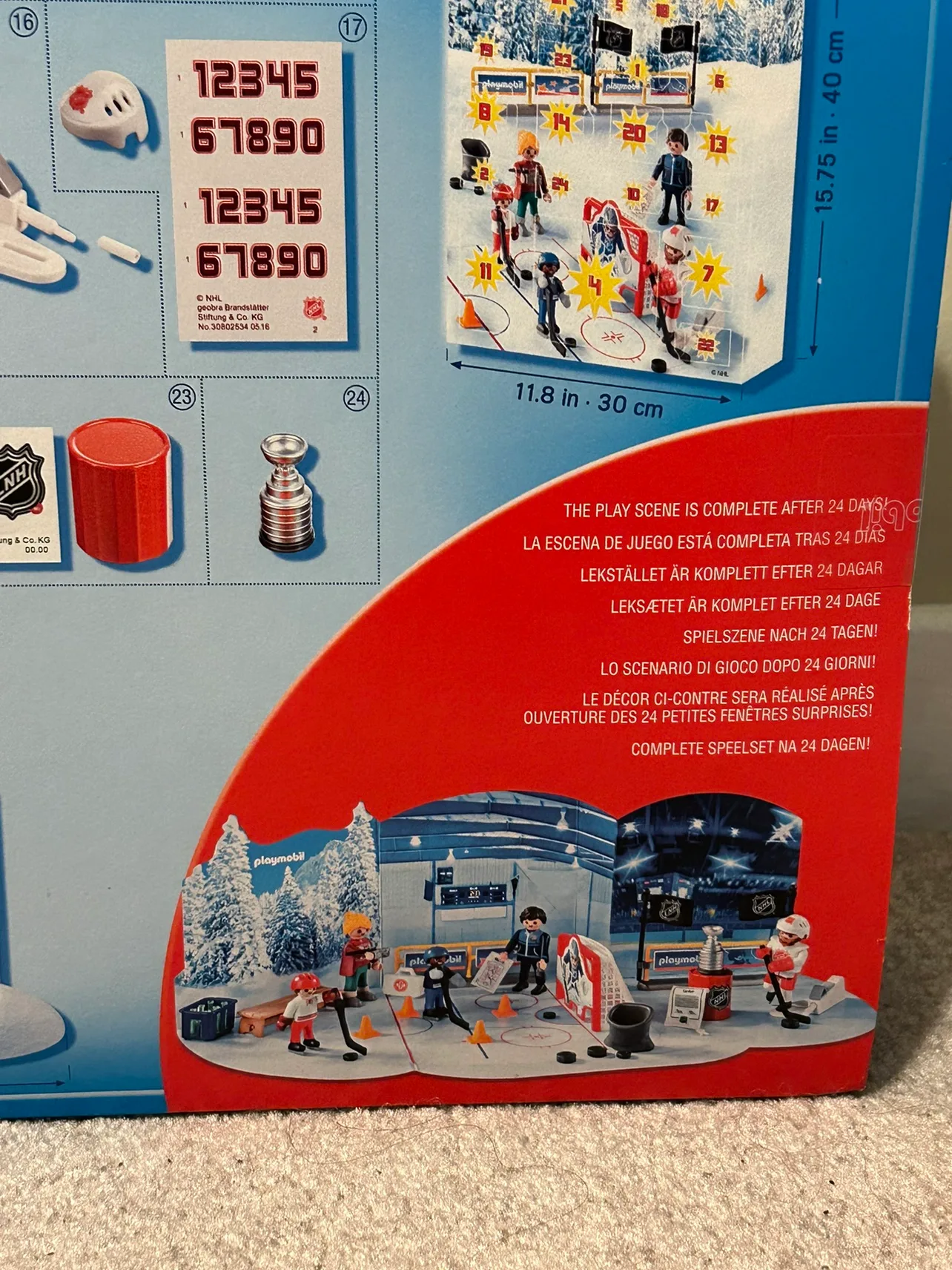 Playmobil NHL Advent Calendar - Road the the Stanley Cup. NEW image indicator(5)