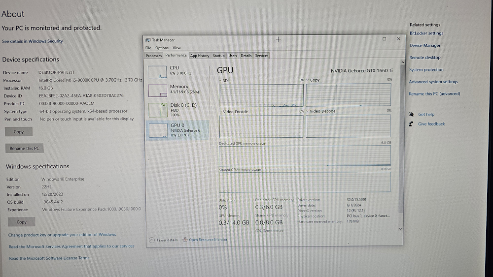 Custom Gaming PC - i5 9600K, GTX 1660 Ti - photo 3