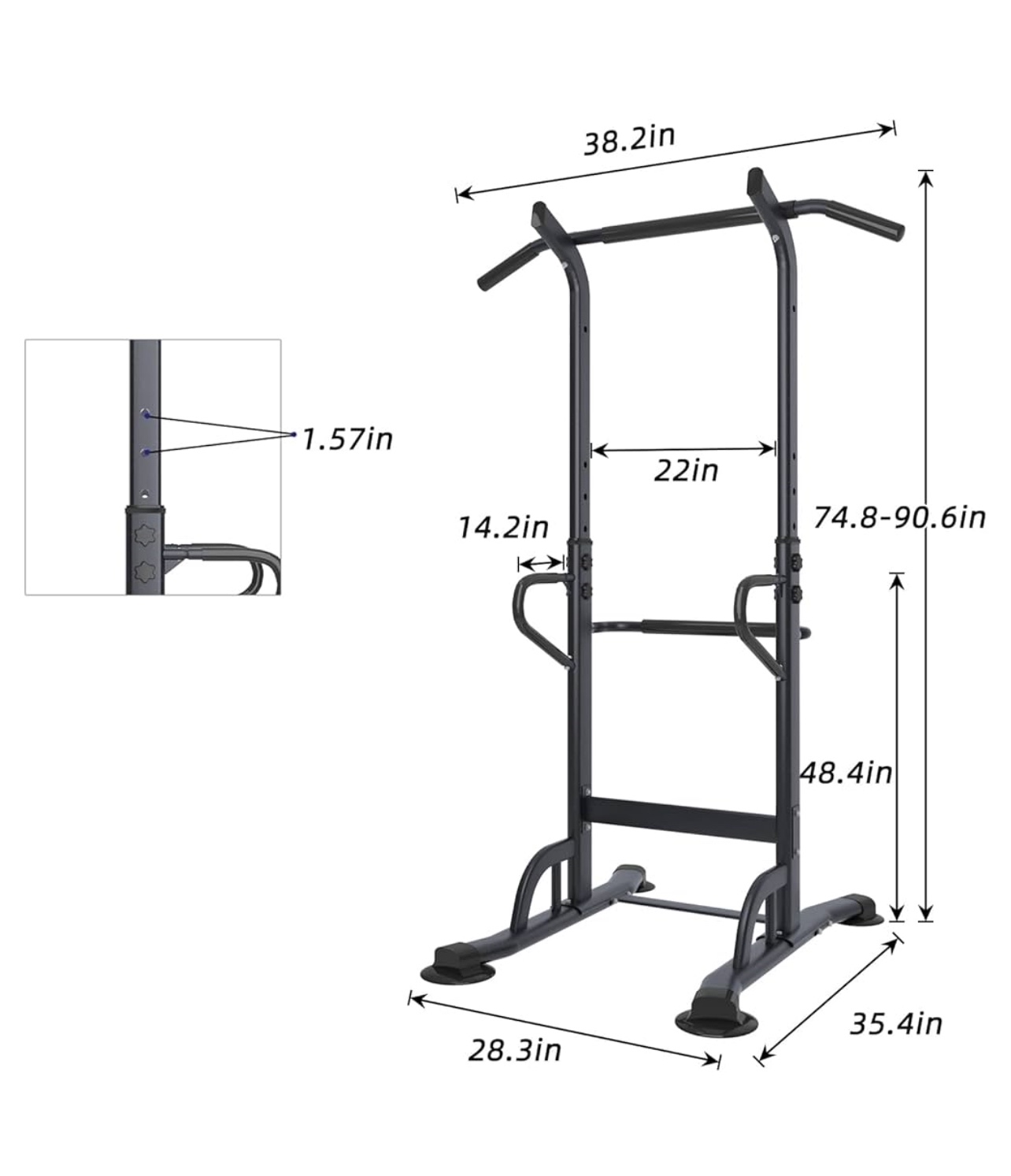 Pull Up Dip Station - photo 2