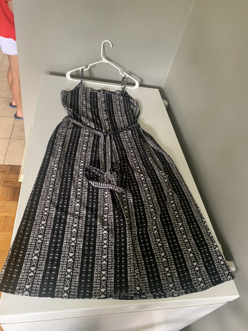 Black and White Patterned Jumpsuit #freecycle - photo 2
