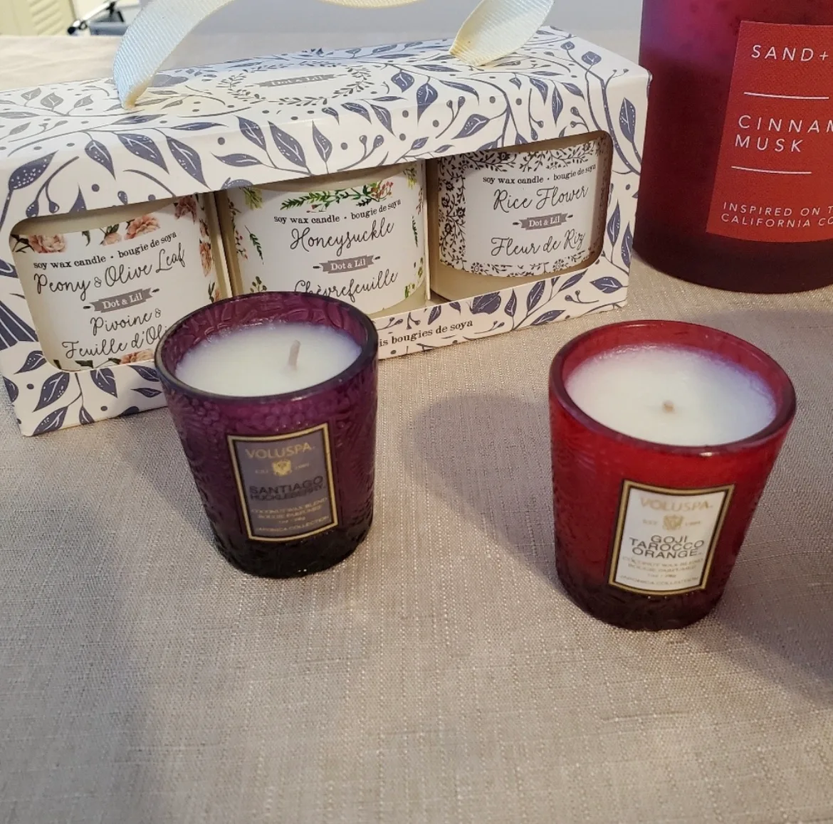 🧡Assorted New / New with Flaws Candle Set image indicator(2)