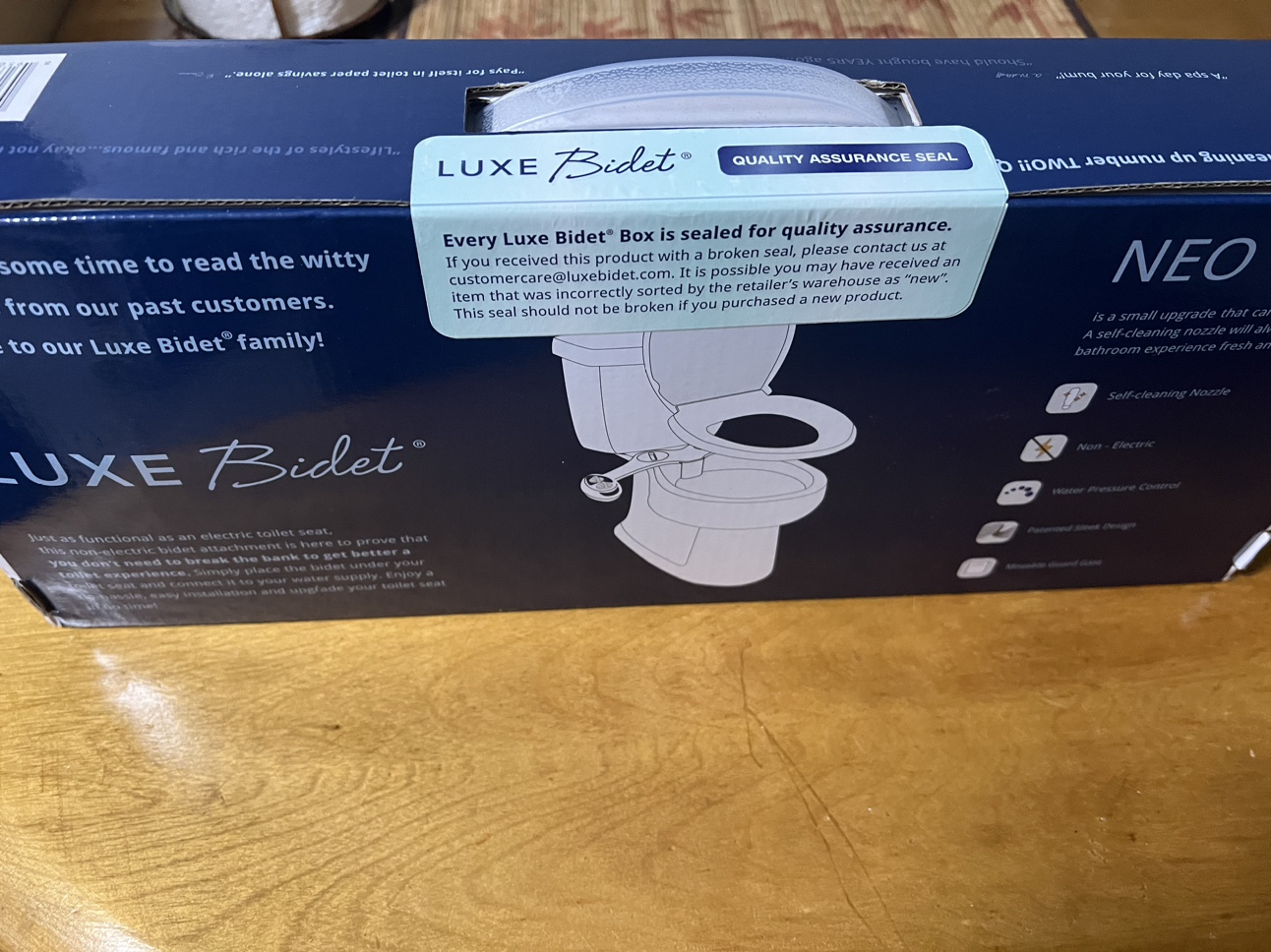 LUXE Bidet NEO 120🧡 - photo 2
