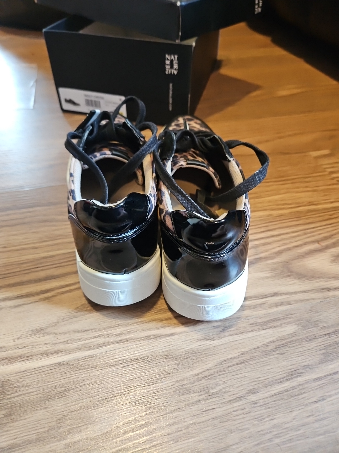 Naturalizer Women's Hadley Sneakers Black/Cheetah Size 6.5 - photo 3