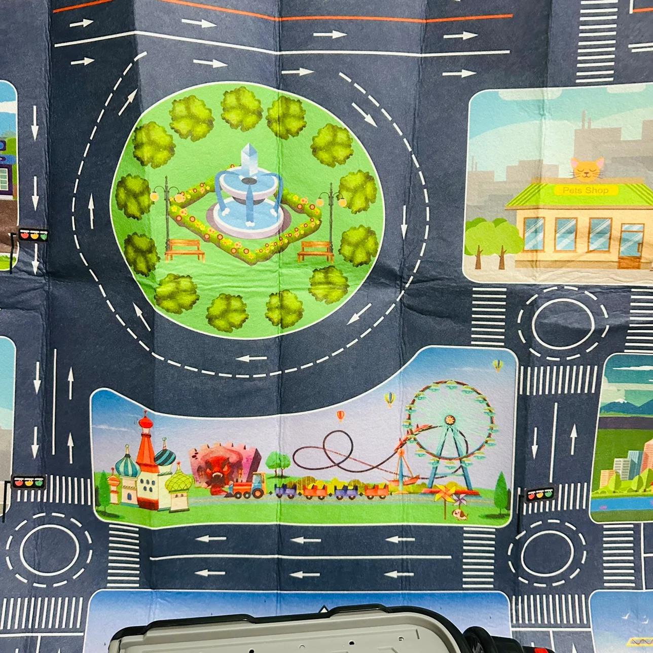 BNIP Police Car Pull Back Toy Set image indicator(4)