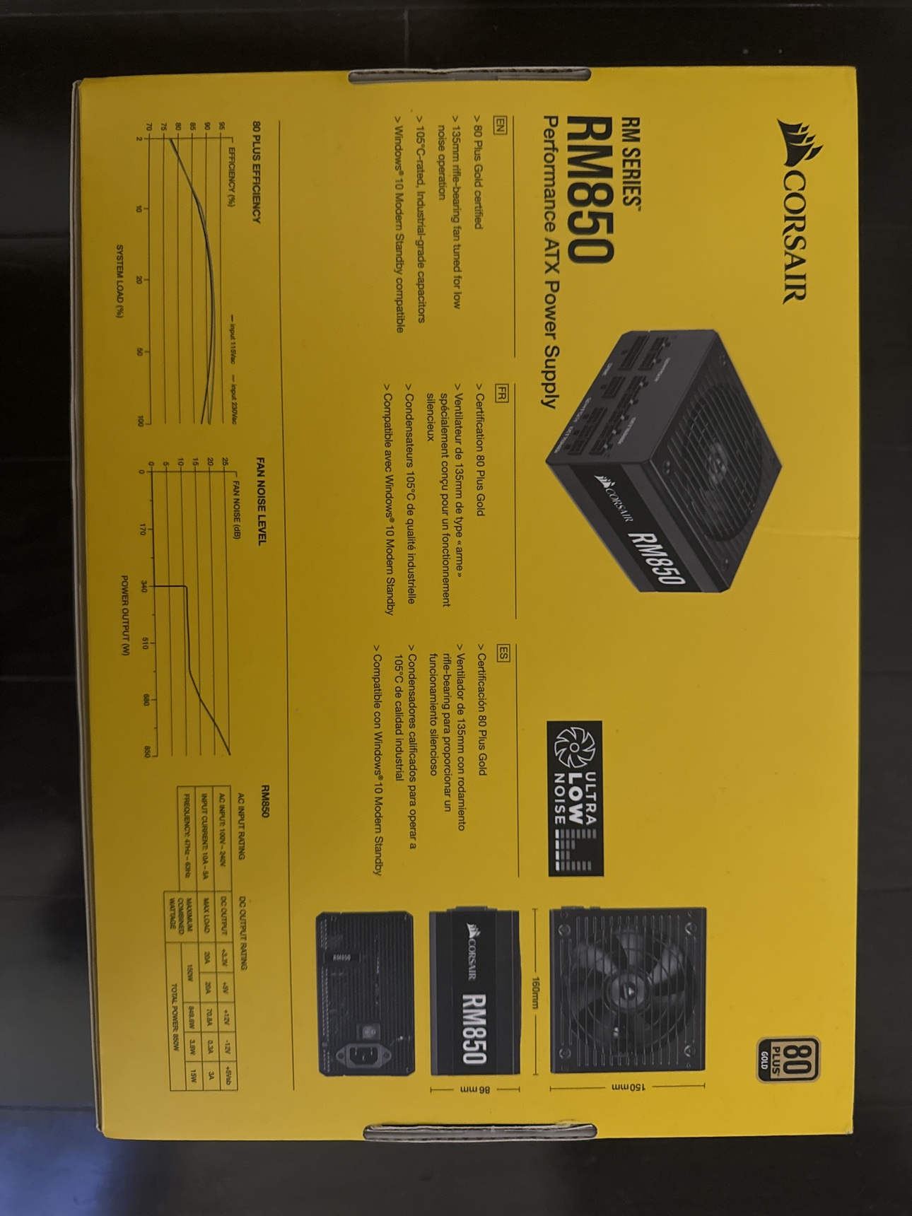 Corsair RM850 PSU - photo 3
