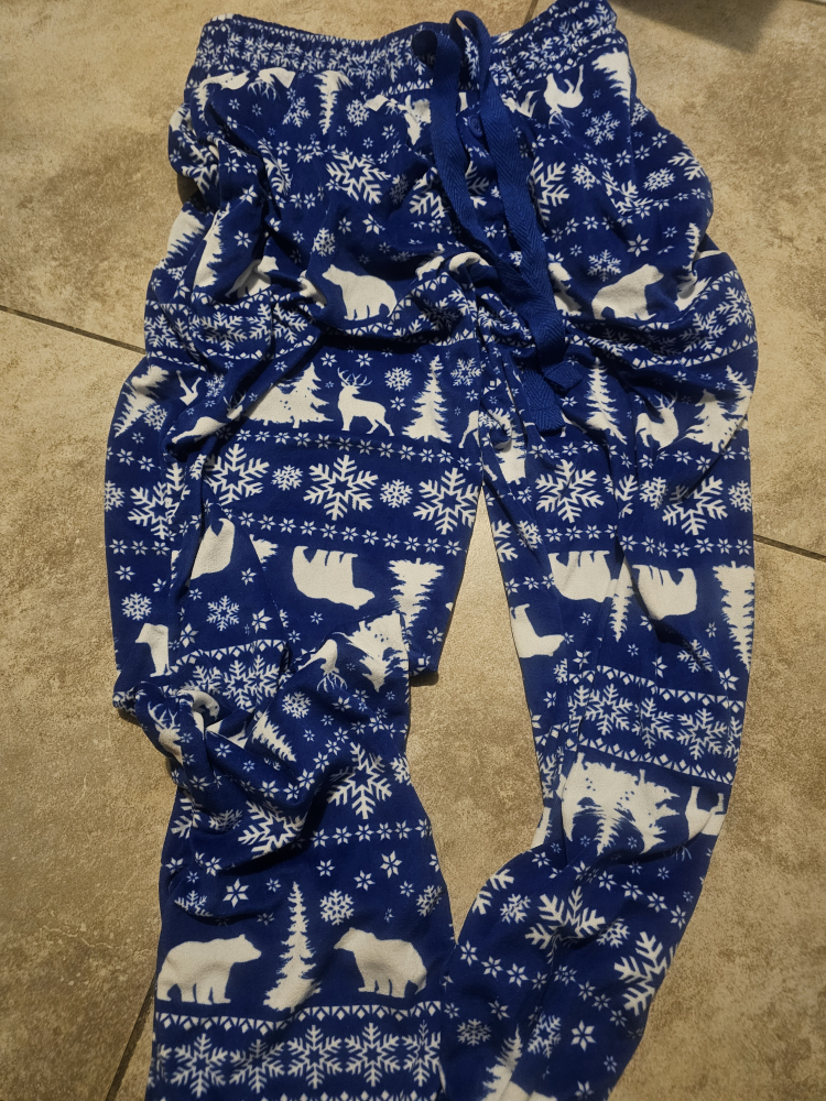 Blue Polar Bear Pajama Pants - photo 2