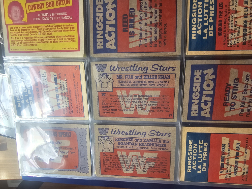 Old Hockey and Baseball Cards with some wwf - photo 4