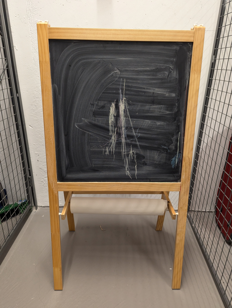 Double Sided Ikea Chalkboard & Whiteboard Easel - photo 2