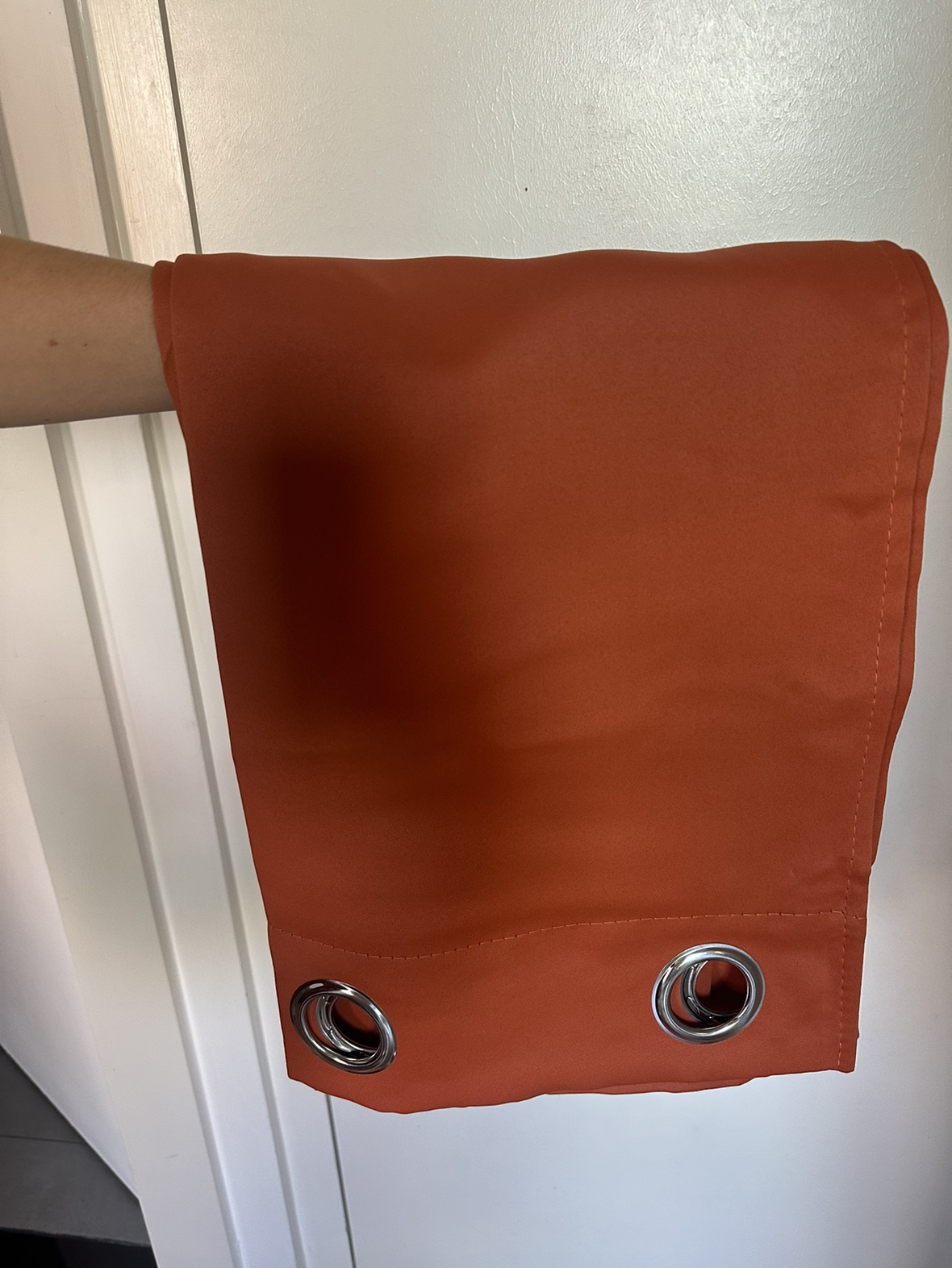 Orange  Blackout Curtain 1 panel