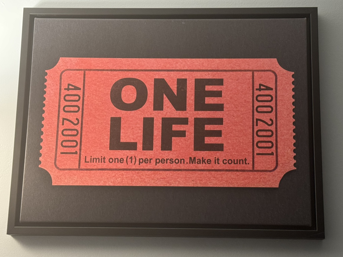 IKONICK - “One Life” - Canvas Art - Gary Vee Collection